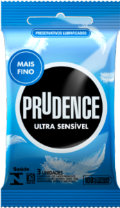 Preservativo Prudence Ultra Sensivel 3 Unidades