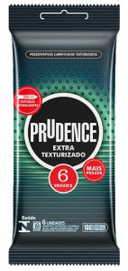 Preservativo Prudence Extra Texturizado 6 Unidades