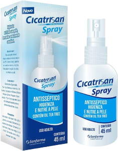 Cicatrisan Spray Antisséptico Adulto 45ml Sanfarma