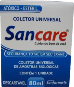 Coletor Universal Sanfarma Sancare 80ml