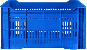 Caixa Multiuso Plástico 48l (C56x L36x A31,5cm) Azul Arqplast Ref Cx52az