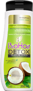 Shampoo Biohair Detox C/ Óleo De Coco 350ml