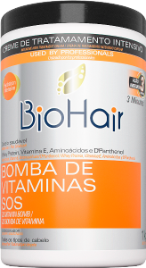 Creme Tratamento Biohair Bomba De Vitaminas Sos 1kg