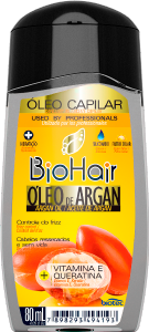 Óleo Capilar Biohair Argan 80ml
