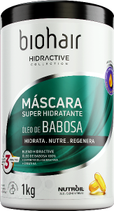 Máscara Super Hidratante Biohair Óleo De Babosa 1kg