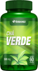 Chá Verde 500mg 60 Cápsulas Herbamed