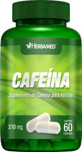 Cafeína 210mg 60 Cápsulas Herbamed
