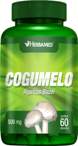 Cogumelo 500mg 60 Cápsulas Herbamed
