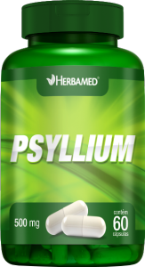 Psyllium 500mg 60 Cápsulas Herbamed