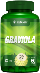 Graviola 500mg 60 Cápsulas Herbamed