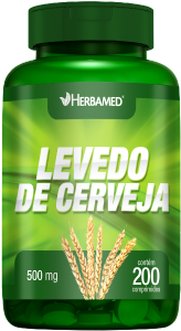 Levedo De Cerveja 500mg 200 Comprimidos Herbamed