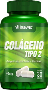 Colágeno Tipo 2 40mg 30 Cápsulas Herbamed