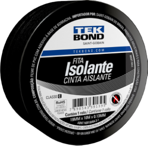 Fita Isolante Blister 19mmx10mmx0.13mm Tek Bond Ref 78072749344