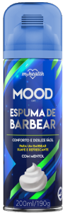 Espuma De Barbear Mood Care C/ Mentol 150ml