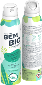 Desodorante Aerosol Bem Bio Biotranspirante Trilha Na Mata  Livre Álcool Triclosan Silicone 24h 150m
