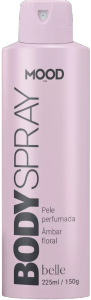 Body Splash Aerossol Mood Belle 225ml