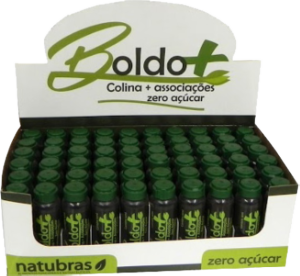 Boldo+Colina+Associações 60 Flaconetes 10ml Natubras