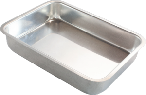 Assadeira Alumínio Retangular Alta Nº 1 2,3l (C29,3x L21,3x A5,5cm) Polido Mr. Cook Ref 1040000002