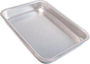 Assadeira Alumínio Retangular Alta Nº 5 8l (C46,4x L32,5x A6,7cm) Polido Mr. Cook Ref 1040000007