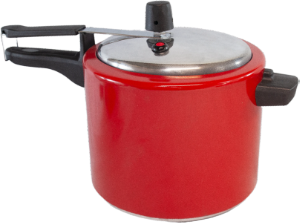 Panela De Pressão C/Valvula Segurança 4,5l Vermelho Mr Cook Ref 001434