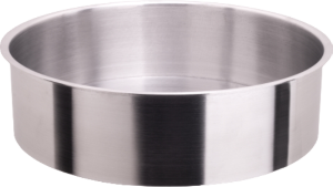 Forma Alumínio Redonda C/ Fundo Removível Nº 22 2,2l (Ø22x A6,5cm) Polido Mr. Cook Ref 1040000122