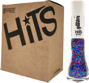 Esmalte Hits Glitter Barcelona 8ml C/ 6 Unidades