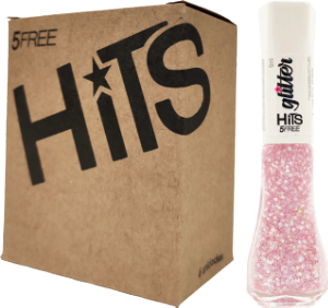 Esmalte Hits Glitter Bueno Aires 8ml C/ 6 Unidades