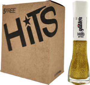 Esmalte Hits Glitter Berlim 8ml C/ 6 Unidades