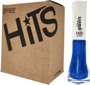 Esmalte Hits Glitter Seul 8ml C/ 6 Unidades