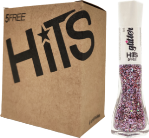 Esmalte Hits Glitter Toronto 8ml C/ 6 Unidades