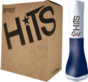 Esmalte Hits Cremoso Mudar O Mundo 8ml C/ 6 Unidades