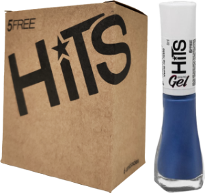 Esmalte Hits Cremoso Vento No Rosto 8ml C/ 6 Unidades