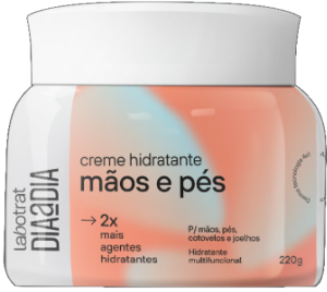 Creme De Hidratação Labotrat Mãos E Pés Óleo De Lavanda 220g