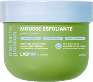 Mousse Esfoliante Labotrat Labpop Green Breeze 240g