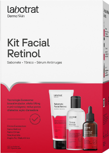 Kit Facial Labotrat Dermo Skin Retinol C/ 3 Itens