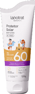 Protetor Solar Labotrat Dermo Sun Baby & Kids Fps 60 120g