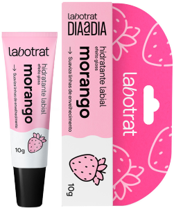 Hidratante Labial Labotrat Efeito Gloss Morango 10g