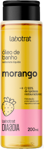 Sabonete Líquido Óleo De Banho Labotrat Dia A Dia Morango 200ml