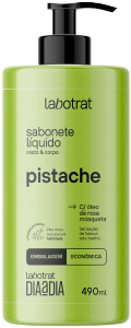 Sabonete Líquido P/ Rosto E Corpo Labotrat Dia A Dia Pistache 490ml