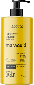 Sabonete Líquido P/ Rosto E Corpo Labotrat Dia A Dia Maracujá 490ml