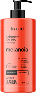Sabonete Líquido P/ Rosto E Corpo Labotrat Dia A Dia Melancia 490ml