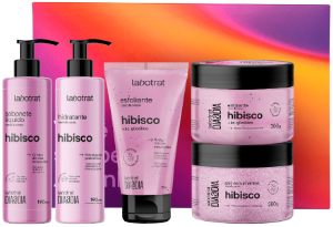 Kit Experiência De Banho Labotrat Dia A Dia Hibisco C/5 Itens