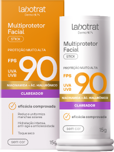 Multiprotetor Labotrat Stick Dermo Sun Fps 90 15g