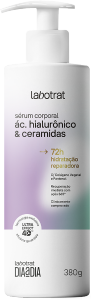 Sérum Corporal Labotrat Dia A Dia Hialurônico E Ceramidas 72h Hidratação Reparadora 380g