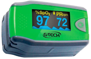 Oxímetro Gtech Pediátrico Oled Graph