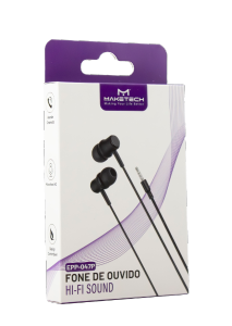 Fone De Ouvido Epp-047p C/ Fio Preto Maketech Ref 553207