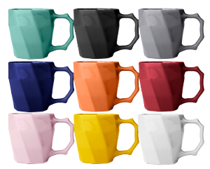 Caneca Cayan Café 120ml Sortidas 24 Unidades Thermoceram Ref 80122