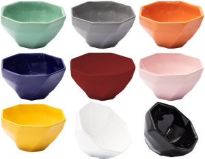 Tigela P/ Cereal Cayan 550ml Cores Sortidas 24 Unidades Thermoceran Ref 80125