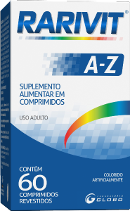 Rarivit A-Z 60 Comprimidos Revestidos Adulto Globo