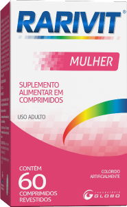 Rarivit Mulher 60 Comprimidos Revestidos Adulto Globo